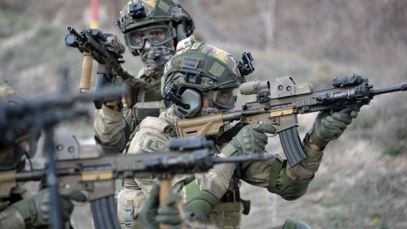 MSB: Barış Pınarı bölgesinde 3 PKK/YPG'li terörist öldürüldü