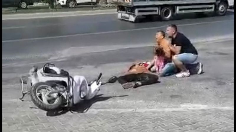 Antalya'da kazada eşi ve kızını kaybeden adamın feryadı