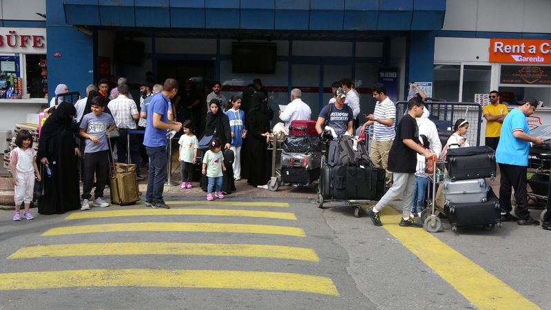 Trabzon'a Arap turist akını devam ediyor