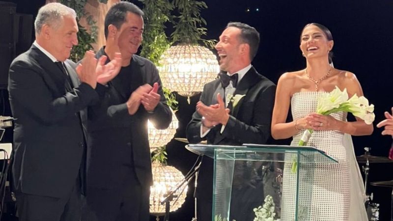 Demet Özdemir ve Oğuzhan Koç dünyaevine girdi