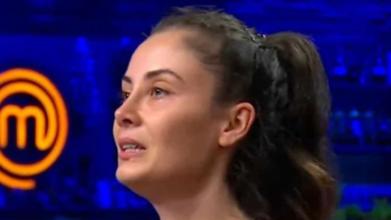 MasterChef'te elenen Şeyma gözyaşlarına boğuldu