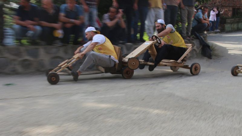 Rize'de 'Laz Ralli' etkinliği renkli görüntülere sahne oldu