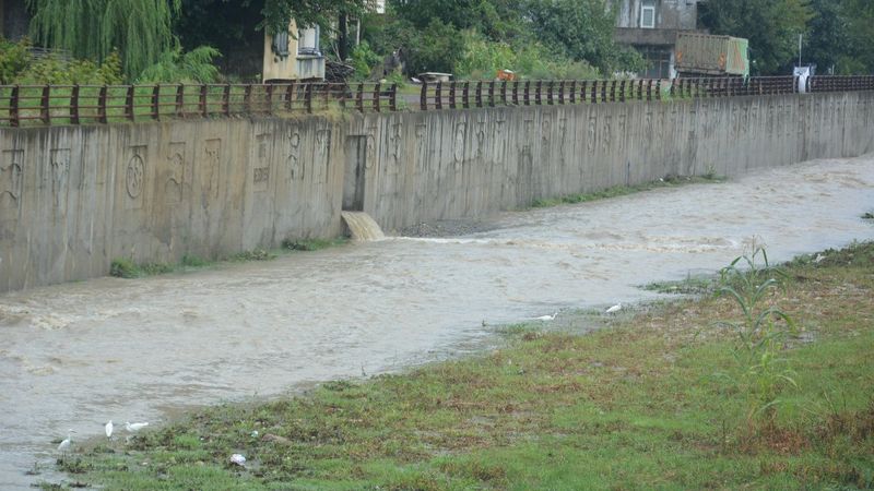 Ordu'da sağanak, hayatı olumsuz etkiledi