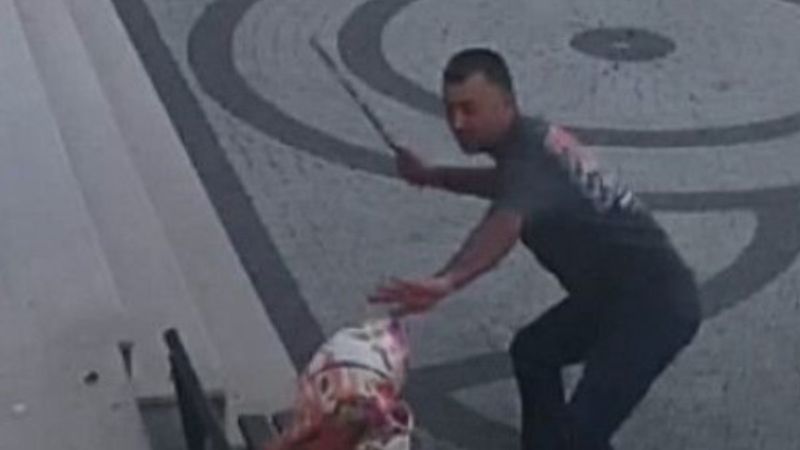 Ümraniye'de boşanma aşamasındaki kadını, demir sopayla dövdüler