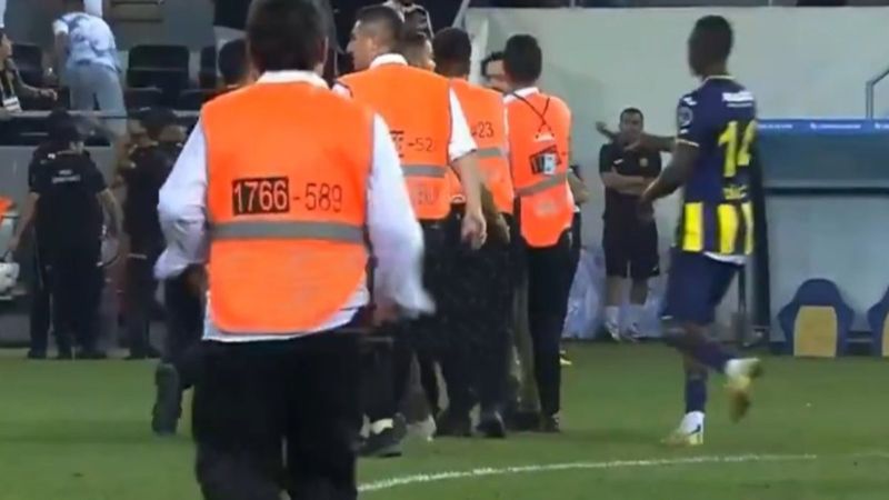 Ankaragücü - Beşiktaş maçında bıçak iddiası