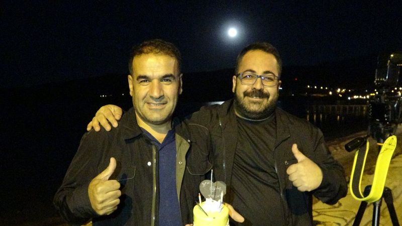 Bitlis'te dolunay eşliğinde doğum günü