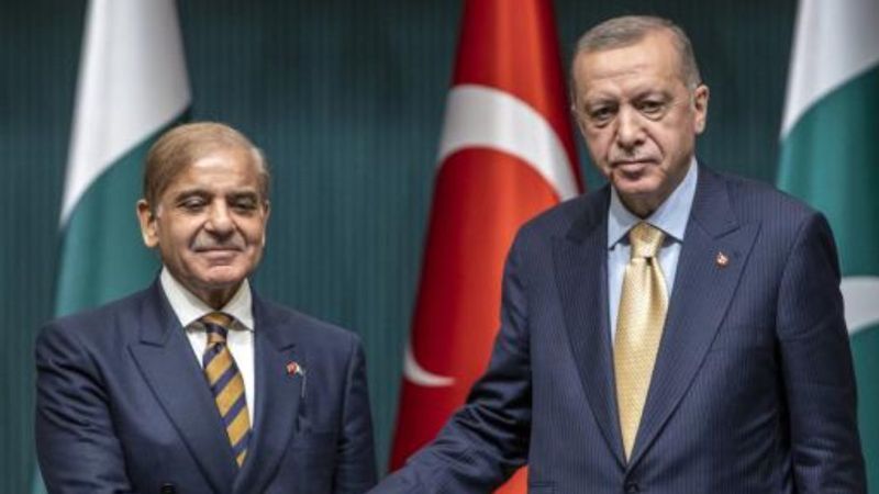 Cumhurbaşkanı Erdoğan, Şahbaz Şerif ile görüştü