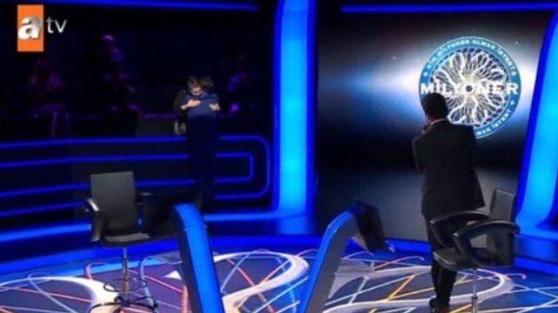 Kim Milyoner Olmak İster'de evlilik teklifi