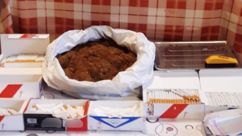 Eskişehir'de tütün kaçakçısına operasyon