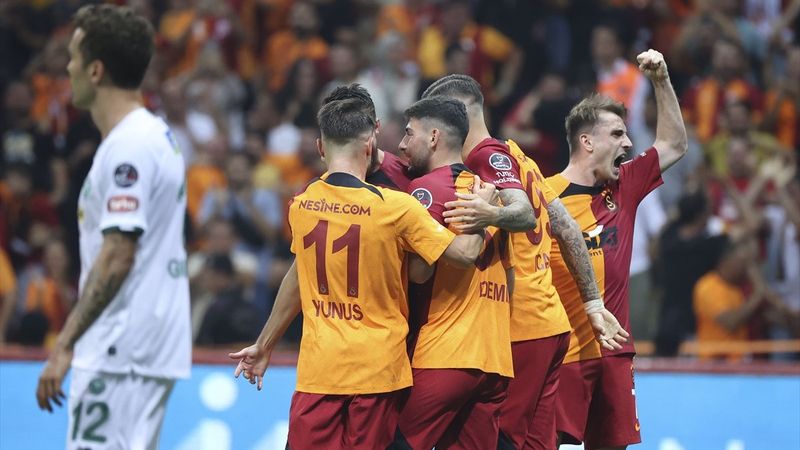 Galatasaray, Konyaspor'u mağlup etti