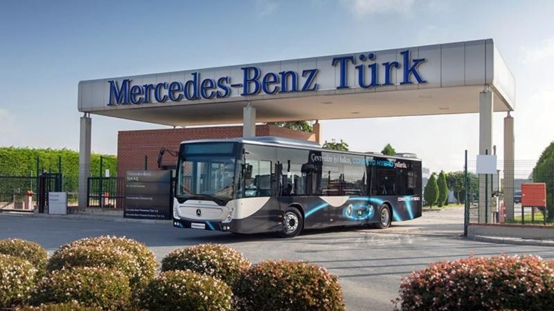Mercedes-Benz Conecto hybrid Türkiye'de