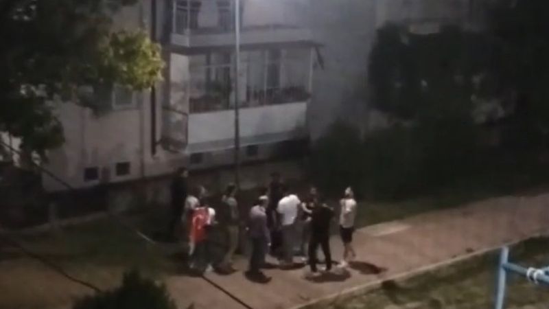 Bursa'da asker eğlencesi savaş alanına döndü