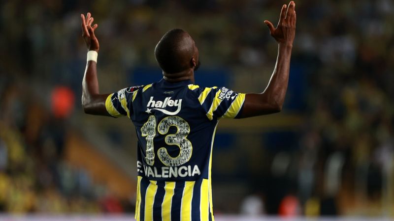 Enner Valencia, Haaland ve Lewandowski'yi geride bıraktı