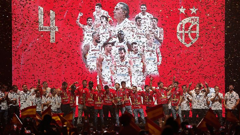 İspanya, EuroBasket şampiyonluğunu kutladı