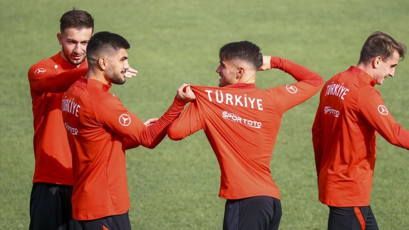 Milli Takım'da eğlenceli anlar