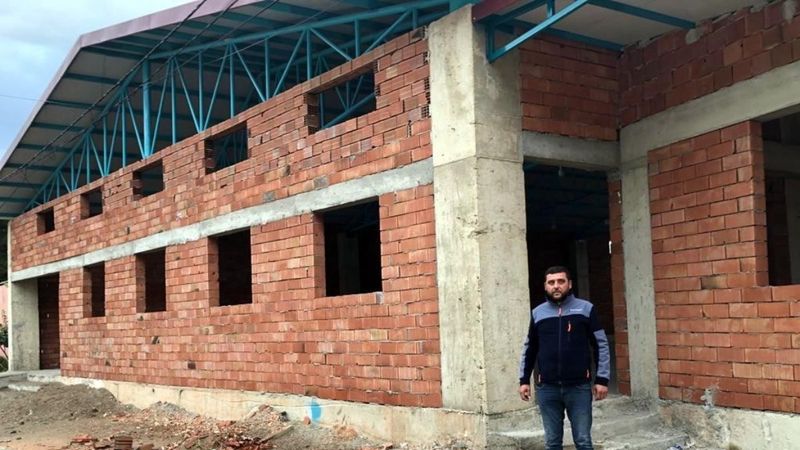 Bursa'daki bir köyde düğün salonu için para alınmayacak