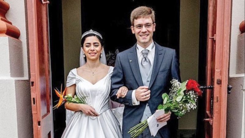 Mersinli Türk kızı Alman Prens ile evlendi, düşes oldu