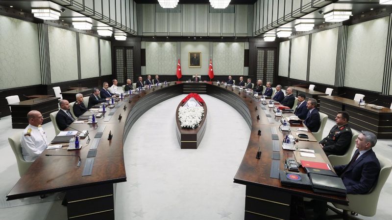 MGK, Cumhurbaşkanı Erdoğan başkanlığında toplandı