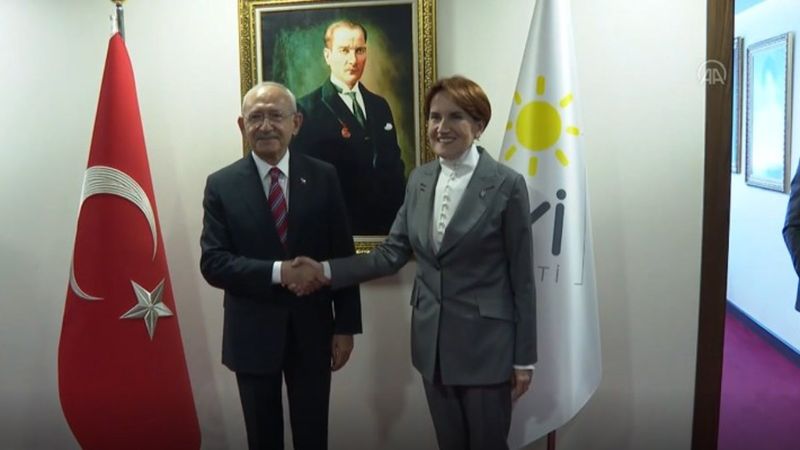 Kemal Kılıçdaroğlu, Meral Akşener ile bir araya geldi