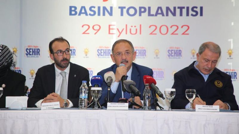 Mehmet Özhaseki: Bizim işimiz yapmak. Bazılarının işi yıkmak