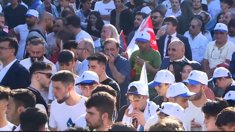 DEVA Partisi'nden miting çözümü:  Meyve suyu ve simit desteği