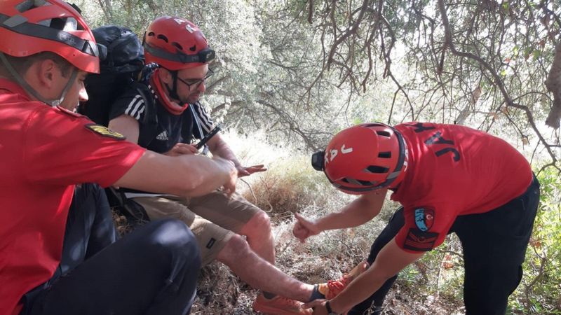 Muğla'da turist, doğa yürüyüşünde kayboldu