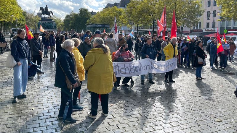 Almanya’da hayat pahalılığı protestosu