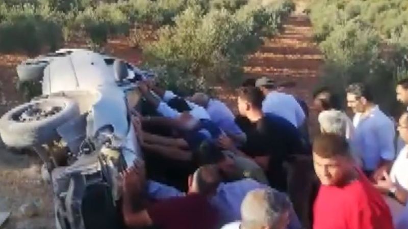 Gaziantep'te kurtarma rezaleti kamerada