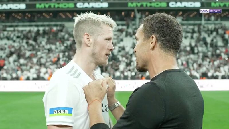 Ismael, maç sonu Weghorst'u teselli etti