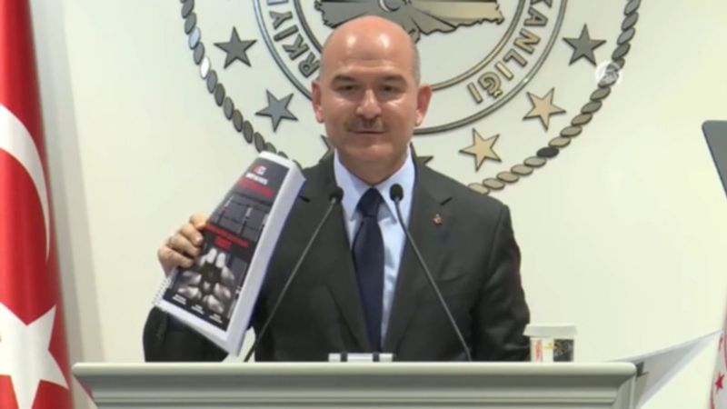 Süleyman Soylu: CHP'nin tutuklu gazeteciler raporunda 117 terörist var