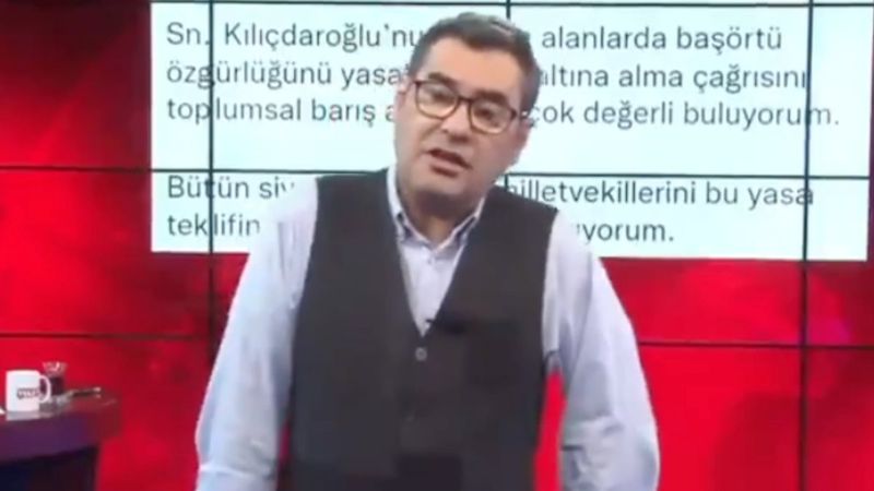 Muhalif kanallarda Kılıçdaroğlu'na başörtü çıkışı tepkisi