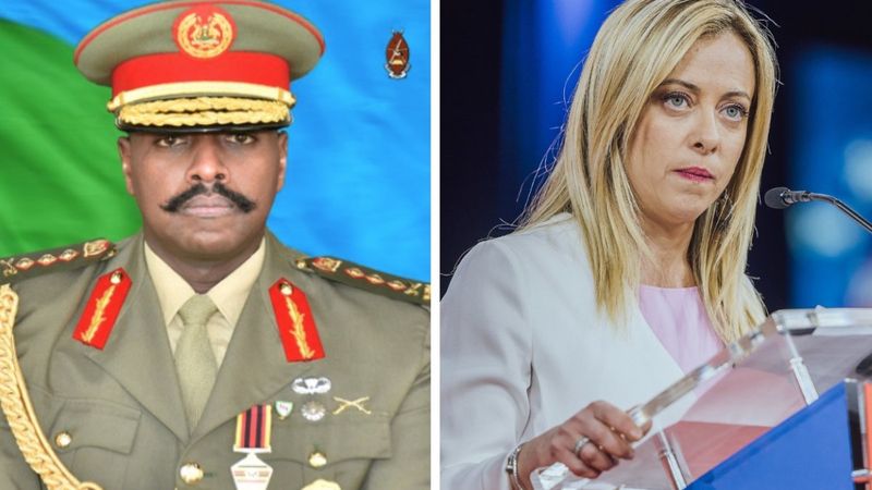 Uganda Devlet Başkanı'nın oğlunun dikkat çeken Meloni paylaşımları