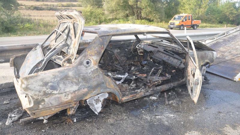 Tekirdağ'da aracın içinde patlayan oksijen tüpü can aldı
