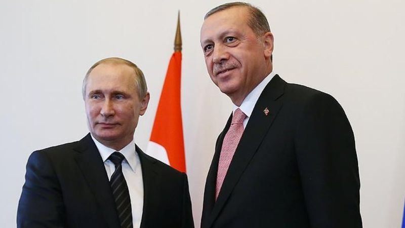Cumhurbaşkanı Erdoğan ile Putin görüştü