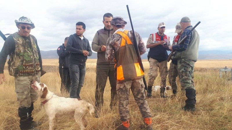 Bayburt'ta kaçak avcılığa drone ile denetim