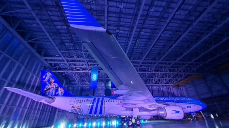 Arjantin'den Dünya Kupası'na özel uçak