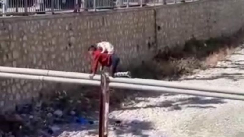 Mersin'de 12 yaşındaki Suriyeli çocuktan cesur davranış