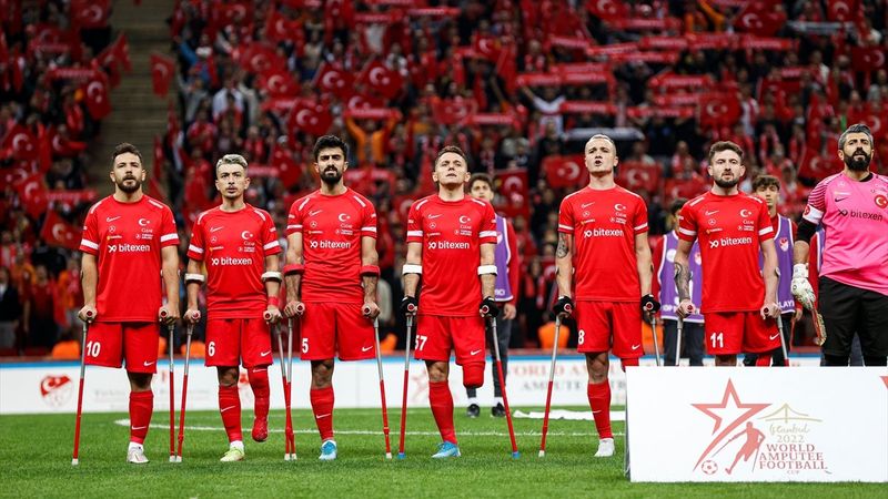 Ampute Milli Takımımız, Dünya Şampiyonu oldu