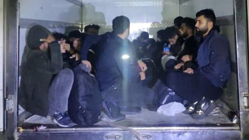 Kırklareli’de 892 kaçak göçmen ile 21 organizatör yakalandı