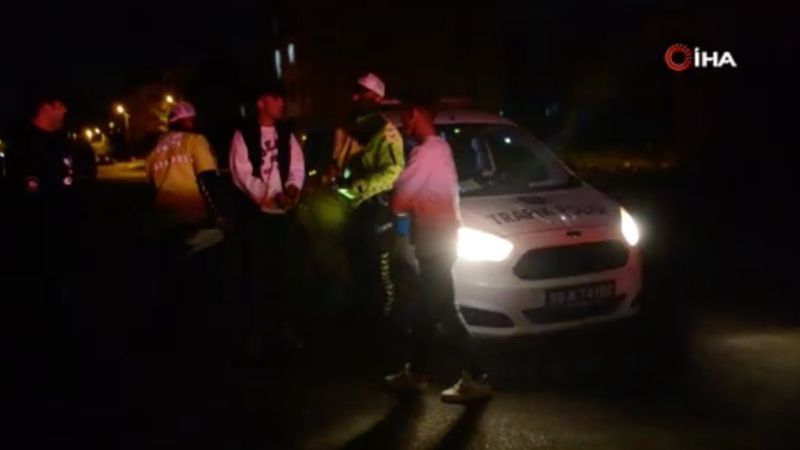 Tekirdağ'da kovalamaca sonrası yakalanan sürücü ehliyetsiz çıktı