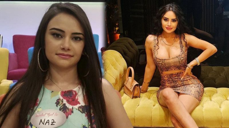 Eski gelin adayı Naz Mila dantelli sütyeniyle dudak ısırttı! Yorumlar çığ gibi geliyor: 