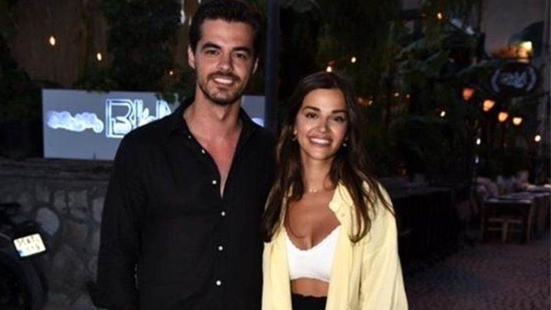 Selin Yağcıoğlu mini elbisesi ile şov yaptı! 