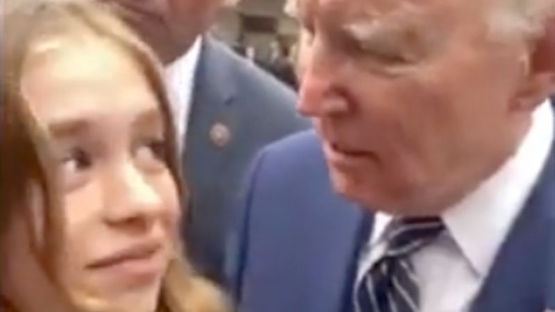 Joe Biden'dan genç kıza ilişki tavsiyesi