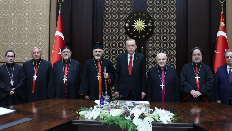 Cumhurbaşkanı Erdoğan, Süryani heyetini kabul etti