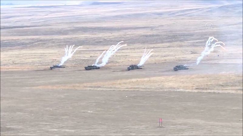 Mehmetçik'ten, 'Ateş Serbest'te hedeflere tam isabet