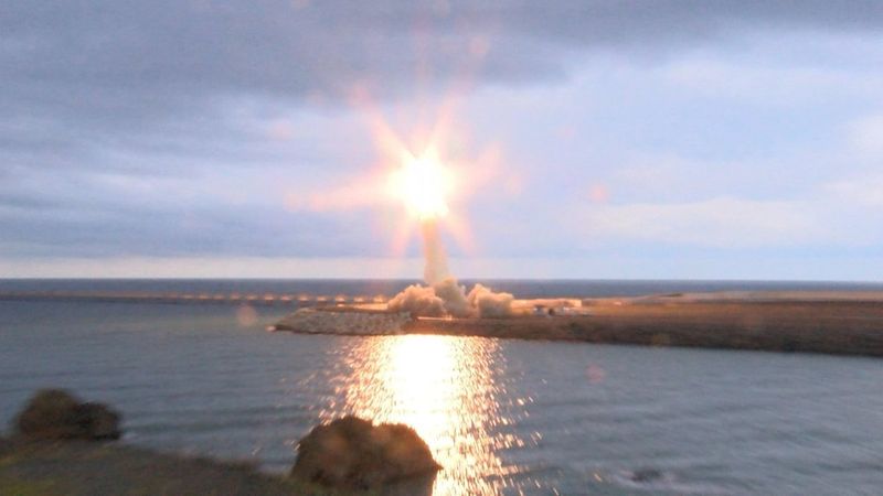 Yerli füze Tayfun, testi başarı ile geçti