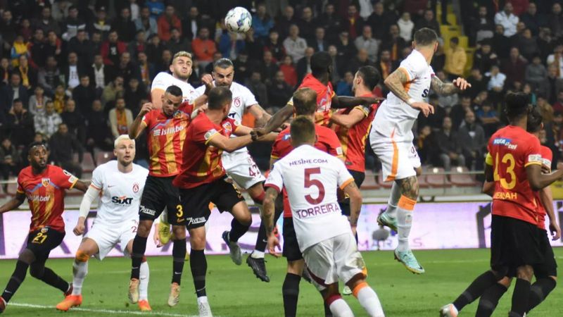Galatasaray'da kornerler isabetsiz