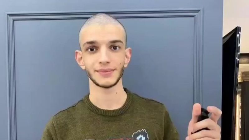 Samsun'daki genç, saçlarını lösemili çocuklara bağışladı