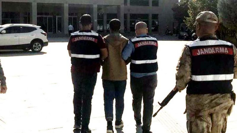 Kilis'te operasyonla yakalanan terörist cezaevine gönderildi