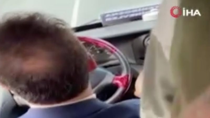 Bahçelievler'de minibüs şoförü, yolcuların para vermediği gerekçesiyle küfretti